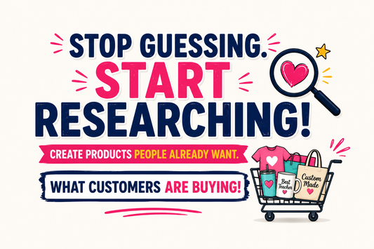 Stop Guessing. Start Researching: Where Crafters Can Find What Customers Are Actually Buying