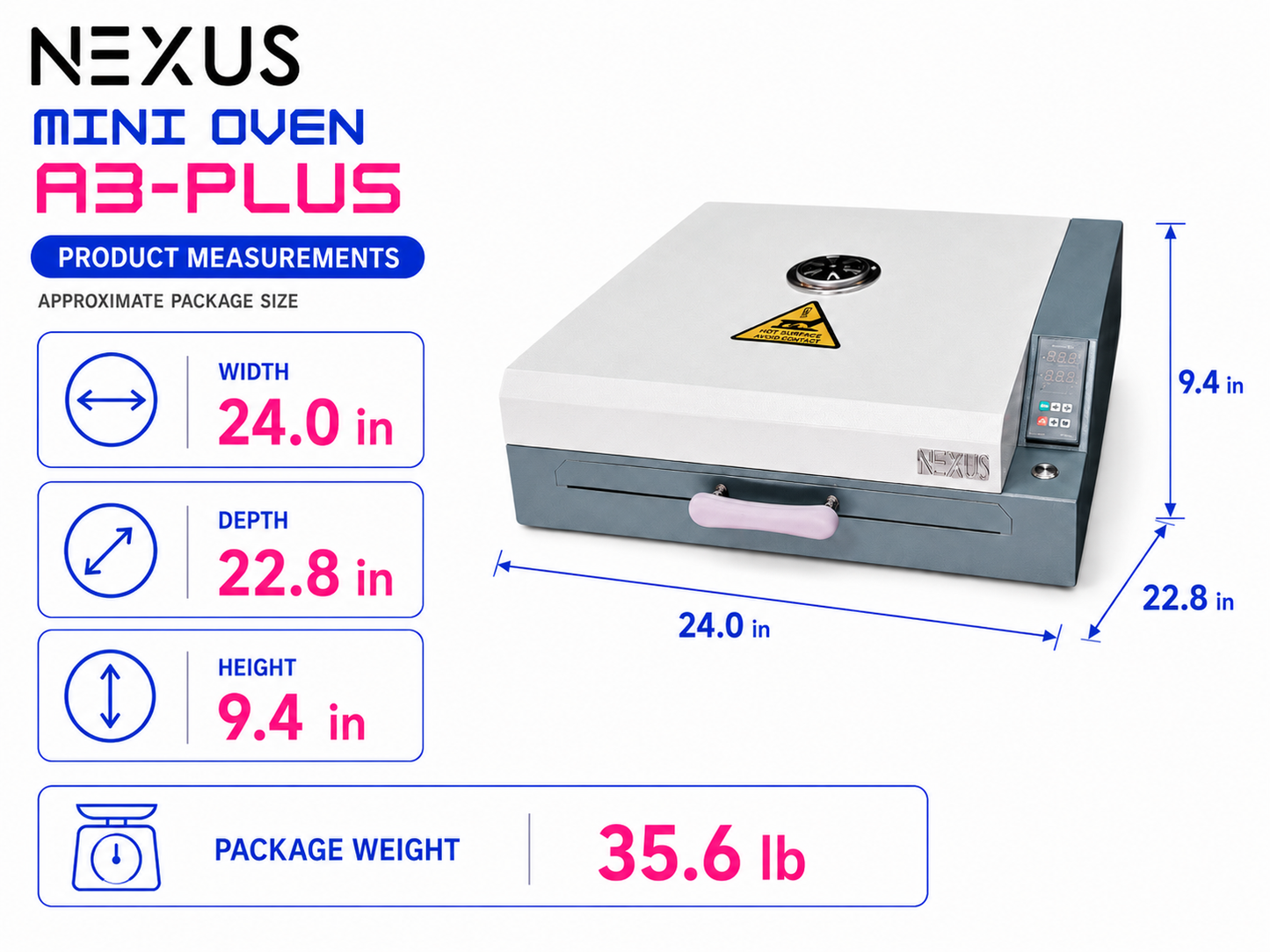 NEXUS Mini Oven A3-PLUS